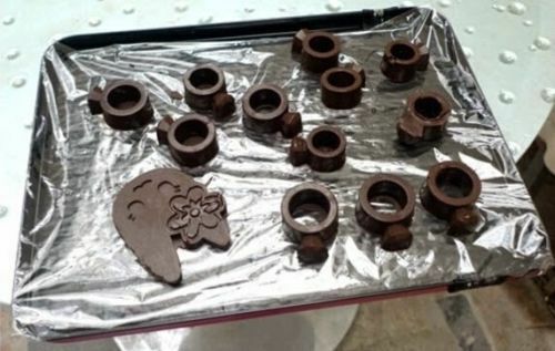 Wedding Diamond Ring Ice Cube Tray Chocolate Fondant Silicone Cake Mold Mould UK