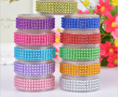 Self-Adhesive Acrylic Rhinestones Stick On Scrapbooking Craft Sticker Tape