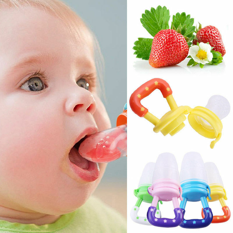 Baby Feeding Pacifier Fresh Food Fruit Feeder Infant Safety Dummy Soother Nipple