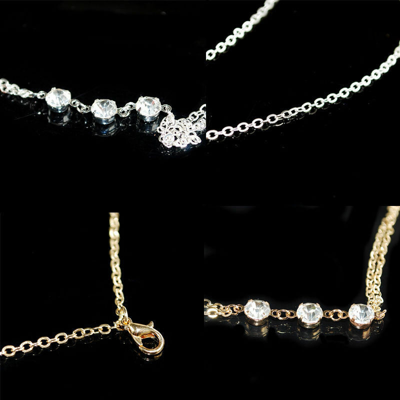 Women Fashion Boho Summer RHINESTONE Belt Waist Belly Beach Body Chain Bikini UK