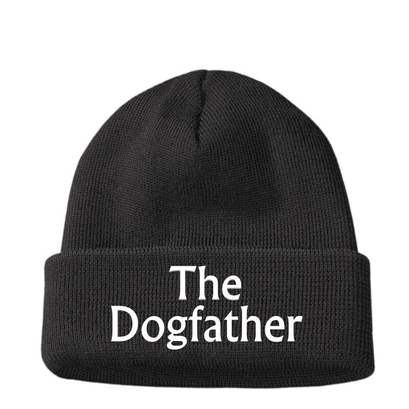 Dad Gifts men's The Dog Father  Pet Dogs Walk Mum Funny Beanie Hat Joke Birthday
