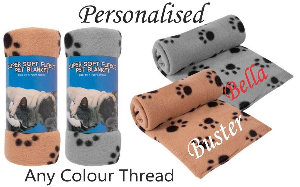 Personalised Dog Blanket Puppy Kitten Cat Bed Cover Pet blanket puppy comforter