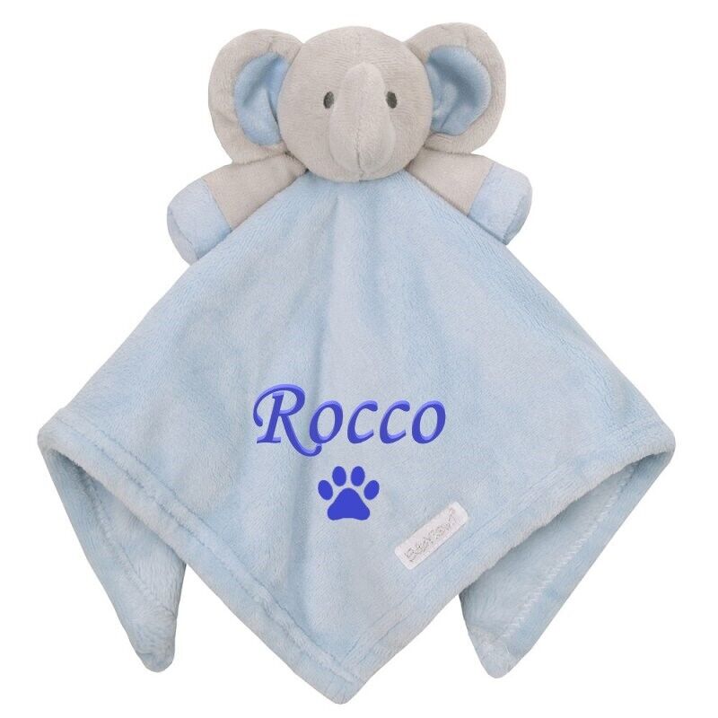 Personalised Pet Name comforter Dog Puppy Scent Kitten Cat Bed blanket Paw Toy