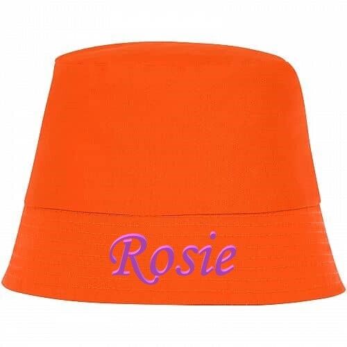 Personalised Adult Bucket Hat STAG DO HEN FESTIVAL FISHING RAVE FANCY BEACH GOLF