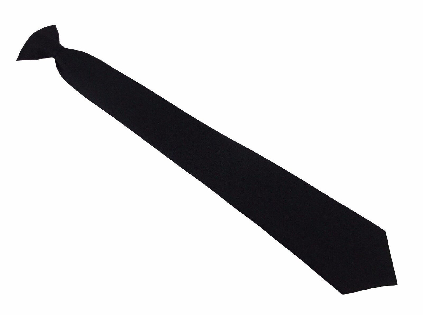 PERSONALISED Initials Smart Business Tie Gift Present Birthday Dad Black Clip on