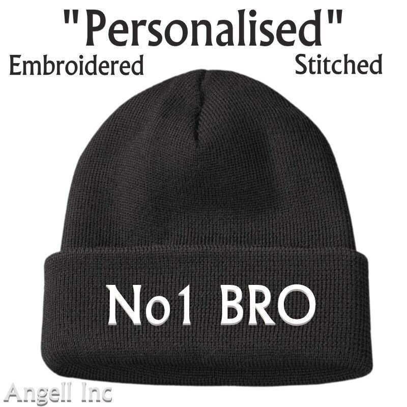 Beanie Hat Gifts For Him Men No1 Grandad Best Dad GRUMPY OLD BALD Funny Joke Cap