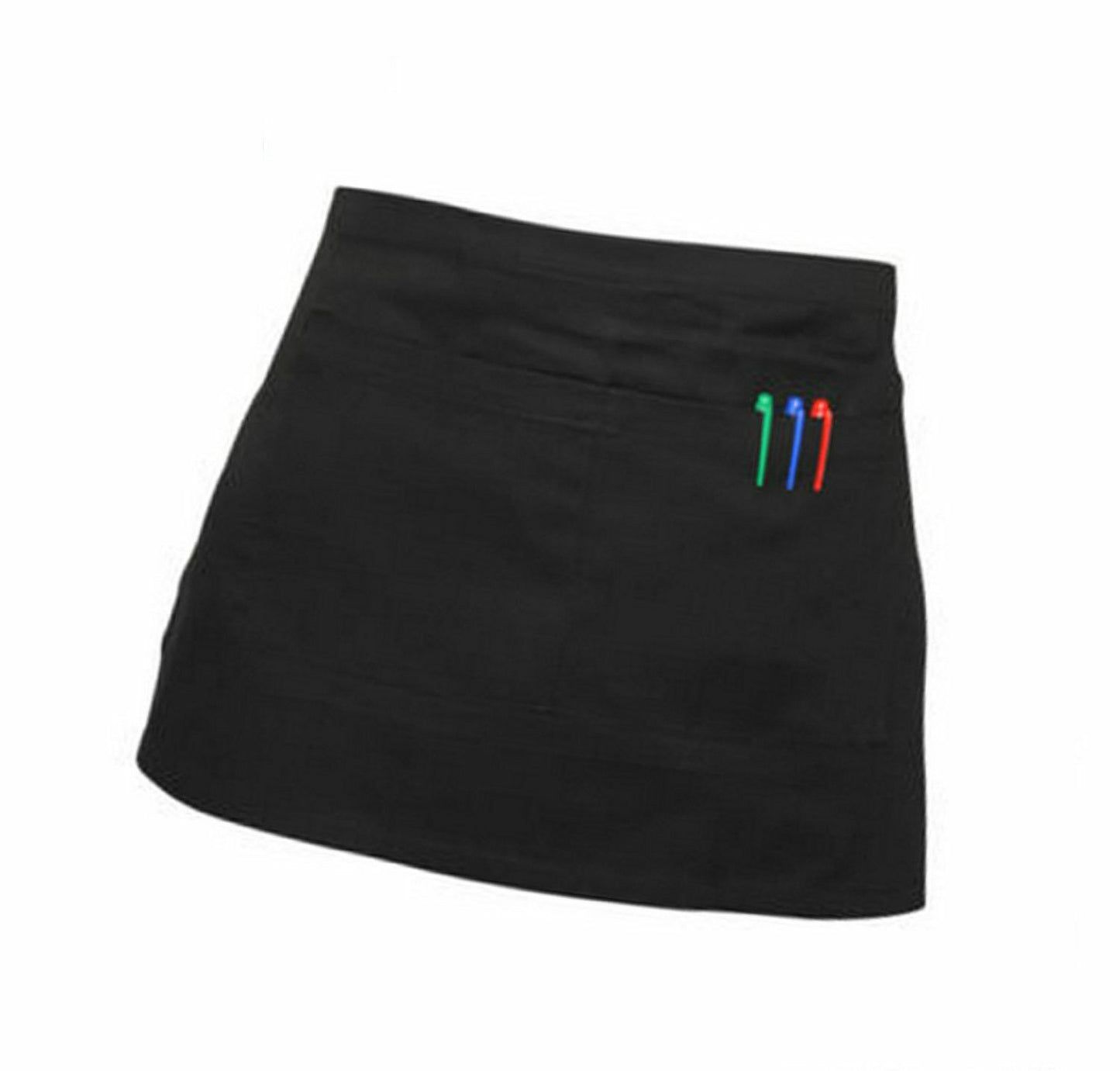 PERSONALISED APRON Short Waist Belt BISTRO Pocket Bar Cafe Pub Waiter Waitress