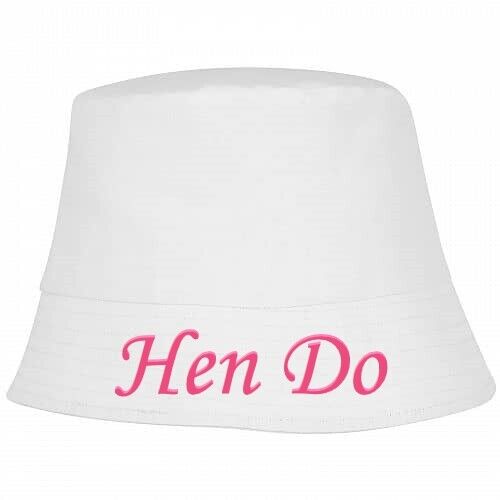 Personalised Adult Bucket Hat STAG DO HEN FESTIVAL FISHING RAVE FANCY BEACH GOLF