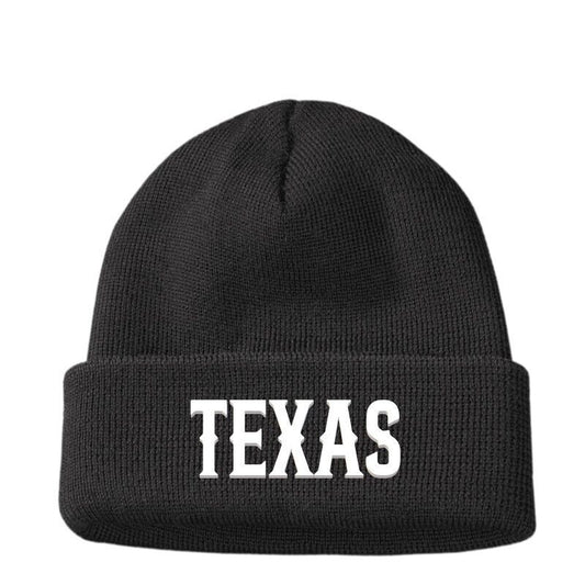 Gifts for Her Him TEXAS Beanie Hat Men's Women's Dad Mum Birthday Present Cowboy
