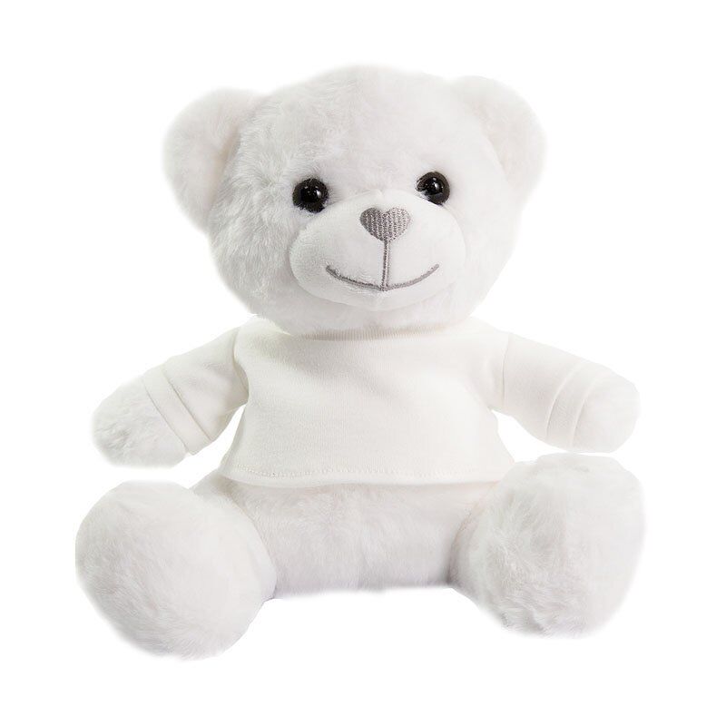 Personalised 25cm Plush Teddy Bear Baby Boy Girl First Christmas Birth Gift UK