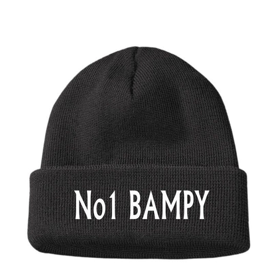No1 Bampy Worlds Best Beanie Hat Grandad Birthday Dads Fathers Day Present Gifts