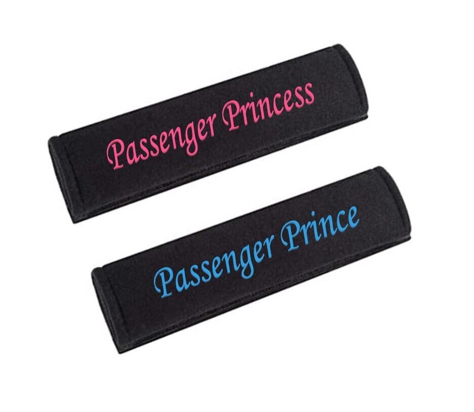 Passenger Princess Prince Seat Belt Pad Shoulder Cover Cushion Baby Girls Gift