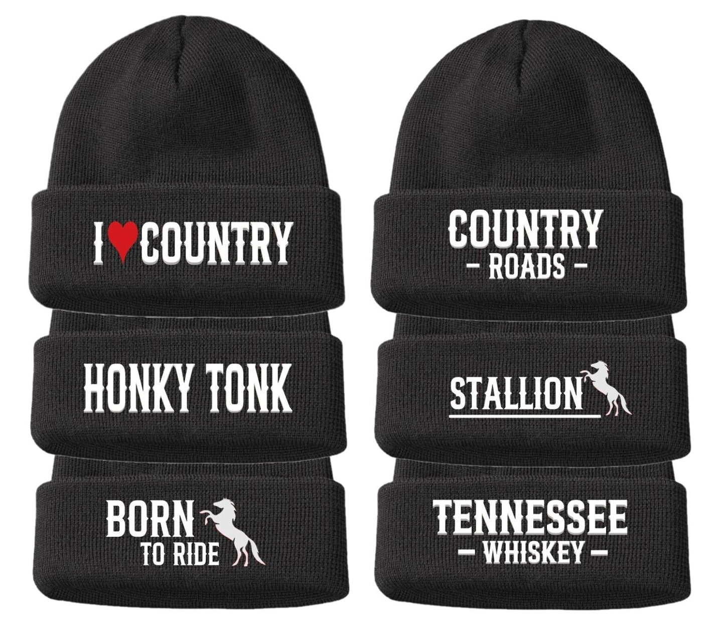 Country Western Cowboy Hat Beanie Men's Gifts Dad For Him Birthday Present Men