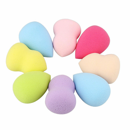 6 Makeup Foundation Sponge Blender Blending Puff Flawless Powder Smooth Beauty