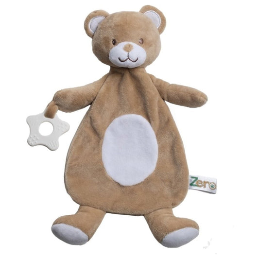 Baby Teether Comforter Blanket Teddy Bear Baby Teething Pacifier Baby gifts UK
