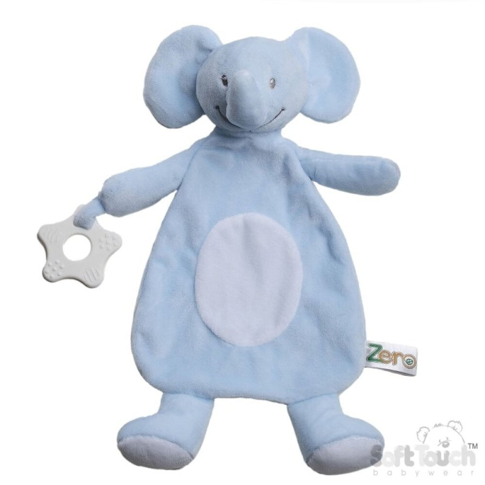 Baby Teether Comforter Blanket with Teething Ring Teddy Bear Baby gift Babies UK