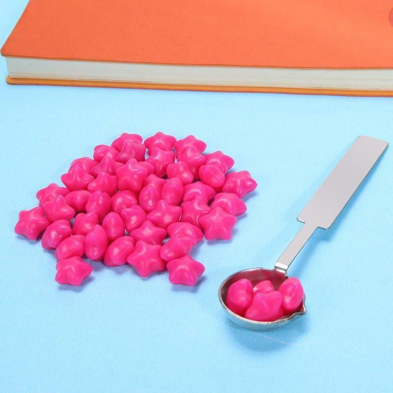 Steel Spoon Melting Wax Candle Granual Sealing Envelope Seal Stamp Craft UK