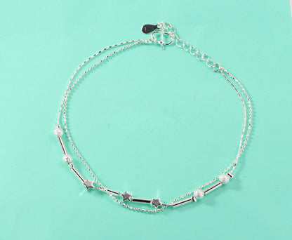 Summer Boho Star Anklet Vintage Ankle Bracelet Women Buddha Foot Jewellery UK