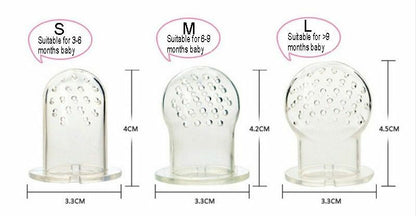 Baby Feeding Pacifier Fresh Food Fruit Feeder Infant Safety Dummy Soother Nipple