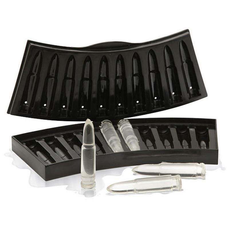 Bullet AK47 Shaped Whiskey Ice Cube Tray Jelly Mould Chocolate Mold Party
