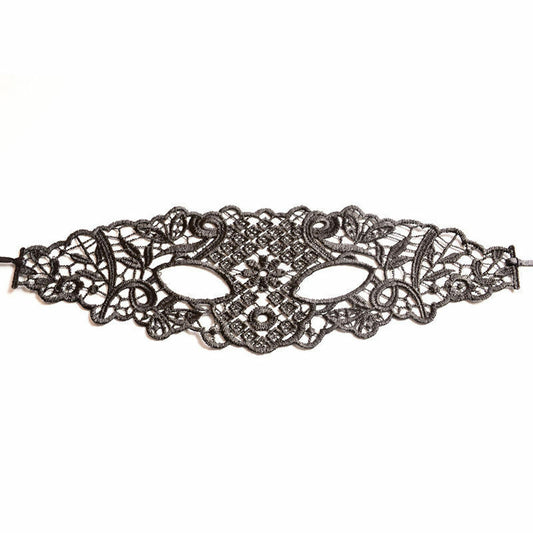 Black Lace Eye Mask Sexy Masquerade Ball Halloween Fancy Dress Costume