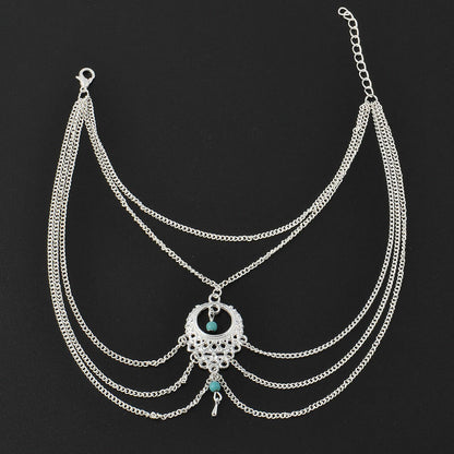 TURQOISE BAREFOOT Fashion Ankle Bracelet Women Anklet Foot Jewelry Chain Beach