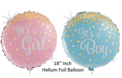 Baby Shower It's A Boy Girl Bunting Banner balloons Party Garland Christening