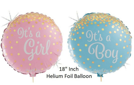 Baby Shower It's A Boy Girl Bunting Banner balloons Party Garland Christening