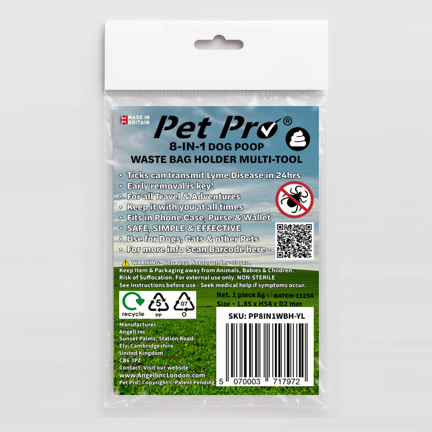 Dog Waste Poo Bag Dispenser Holder Lead Clip Attachment Handsfree Poop Bag carry Puppys Kittens Pet Pro