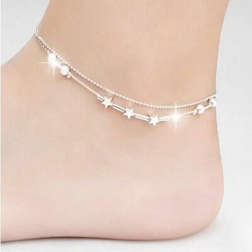Summer Boho Star Anklet Vintage Ankle Bracelet Women Buddha Foot Jewellery UK