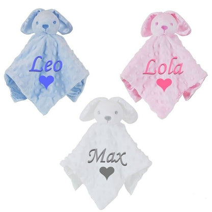 Personalised Pet Name Dog Comforter Blanket Heart Puppy Kitten Cat Trainng puppy