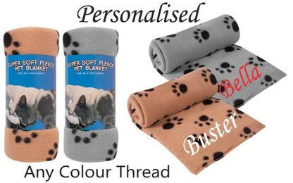 Personalised Dog Blanket Puppy Kitten Cat Bed Cover Pet blanket puppy comforter 