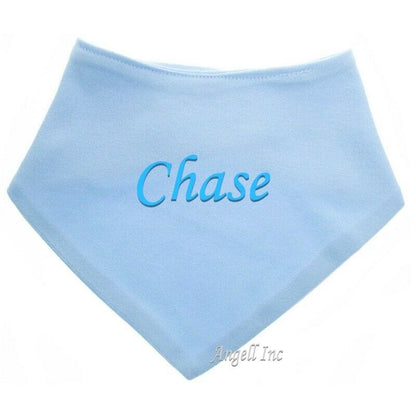 PERSONALISED BABY BIB TODDLER ANY NAME BOY GIRL GIFT BABY SHOW BANDANA 