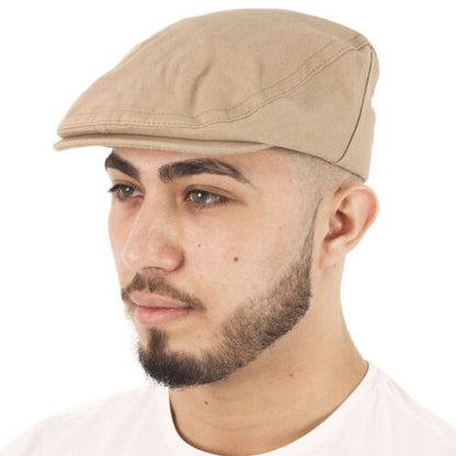 Mens SHOTGUN Flat Cap Hunting Shooting Club Gun Fathers Day Gift Farmers Hat