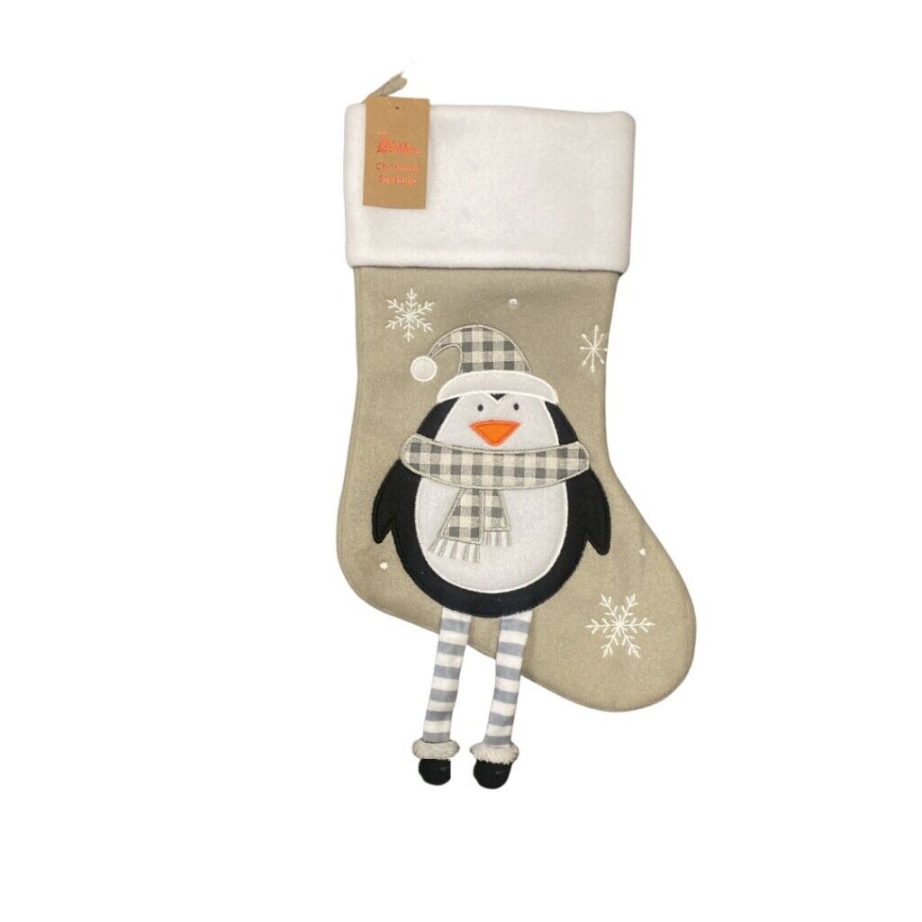 PERSONALISED CHRISTMAS STOCKING Deluxe Luxury Stockings XMAS GIFT Embroidered UK