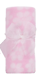Baby Girl Boy Personalised Blanket Embroidered Towel Name Grey Pink Blue Grey