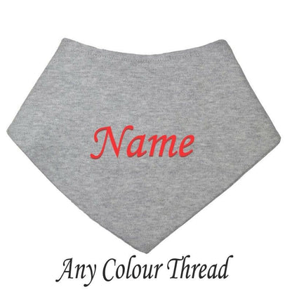 PERSONALISED BABY BIB TODDLER ANY NAME BOY GIRL GIFT BABY SHOW BANDANA 