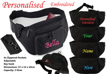 Personalised Gift For Her Thank You Best Teacher Staff Assistant Bum Bag Women's