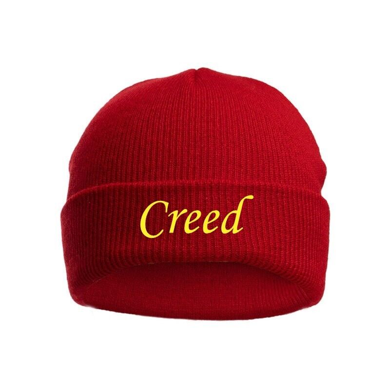 PERSONALISED BABY BEANIE HAT KNITTED WINTER WHITE PINK BLUE GREY NEWBORN (0-12m)