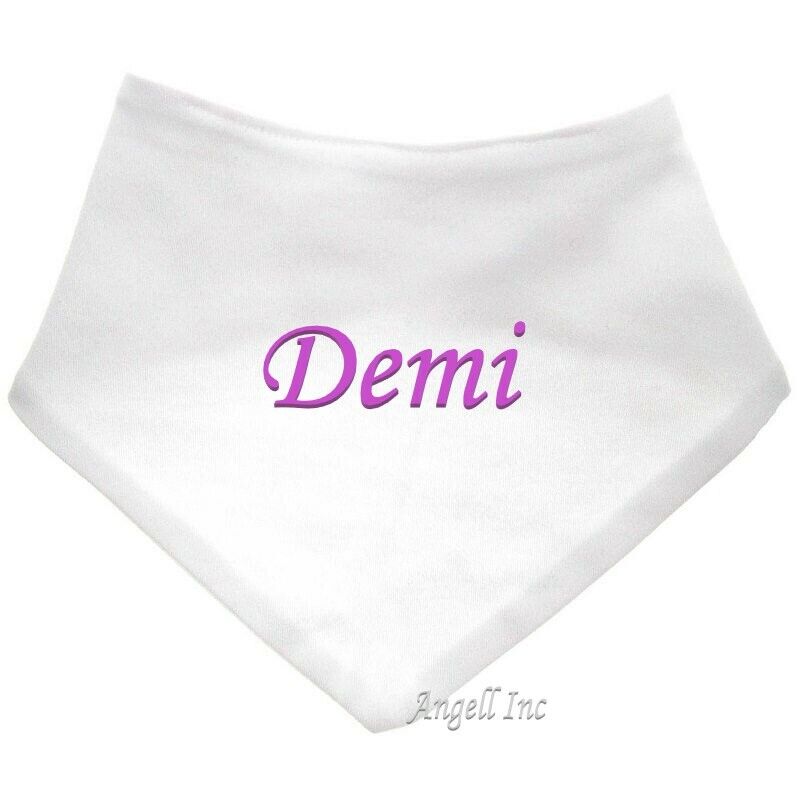 PERSONALISED BABY BIB TODDLER ANY NAME BOY GIRL GIFT BABY SHOW BANDANA 