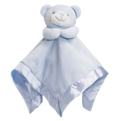 PERSONALISED BABY NAME TAGGIE TAGGY COMFORTER BLANKET FLEECE SOFT BOY GIRL HEART