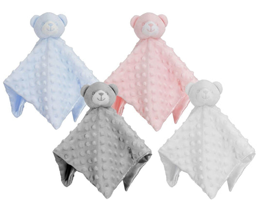 Baby Gift Comforter Blanket New-born Boy Girl Security Teddy Bear Babies Present