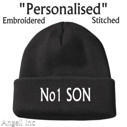 Beanie Hat Gifts For Him Men No1 Grandad Best Dad GRUMPY OLD BALD Funny Joke Cap
