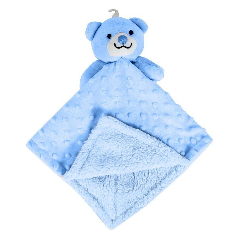 Personalised Pet Name Dog Puppy Scent Comfort Blanket comforter Bed Toy Training