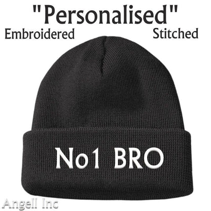 Beanie Hat Gifts For Him Men No1 Grandad Best Dad GRUMPY OLD BALD Funny Joke Cap