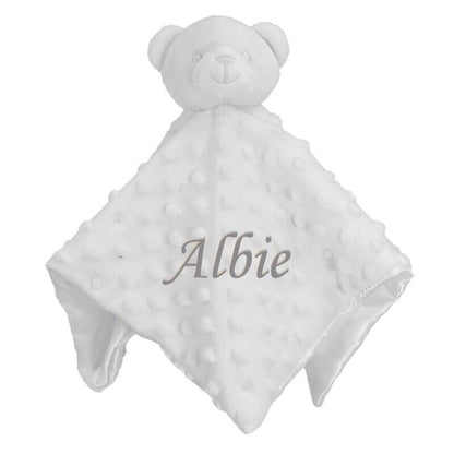 Personalised Baby Comforter Blanket Security Blanket Teddy Bear Baby gift Babies