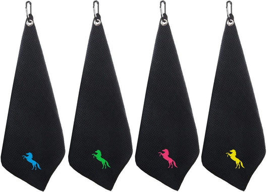 Gift Her Him BAG TOWEL Horse Riding Jocky Birthday Present Gym Sports Men Women