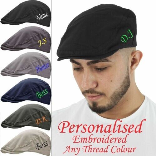 Personalised Birthday Gifts For Him Men Dad Grandad Flat Cap Christmas Present