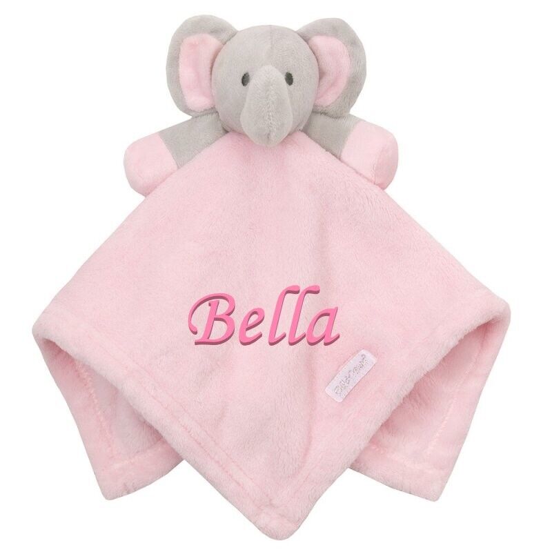 Personalised Baby Comforter Blanket Security Blanket Teddy Bear Baby gift Babies
