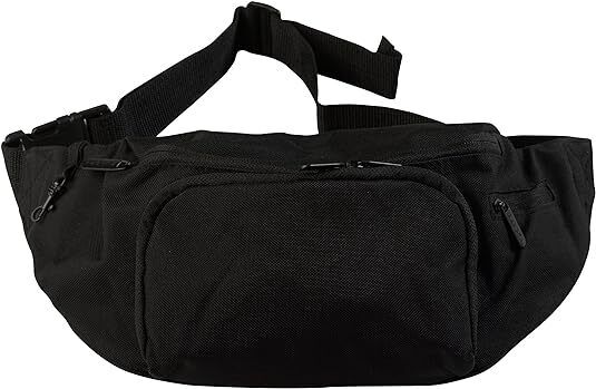 Personalised Gift DOG WALKING Bum Bag Travel Fanny Pack Waist Money Belt Hiking